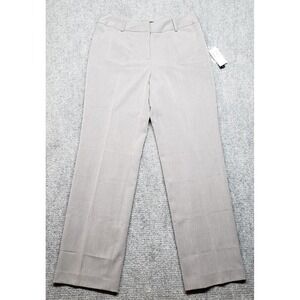 Grace Elements Dress Pants Womens 6P Petites Gray Heathered Stretch Pockets New